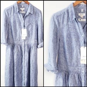 🆕️ MALVIN HAMBURG Germany Linen Dress!